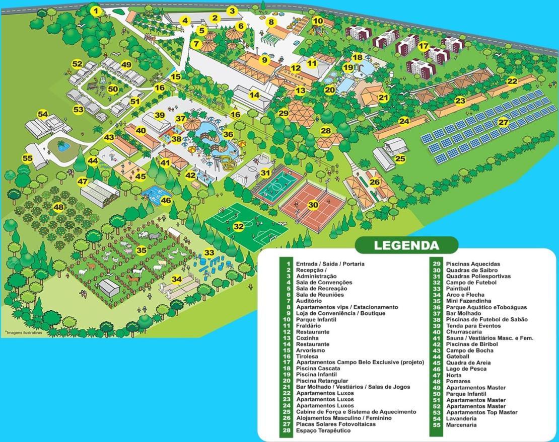 Campo Belo Resort Presidente Prudente Dış mekan fotoğraf